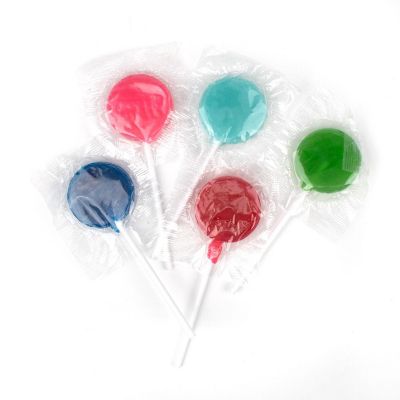 Just Candy Assorted Flat Lollipops Image 1