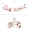 Just Married Confetti Kit Image 1