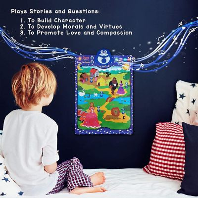 Just Smarty Good Night Stories Interactive Learning Poster Image 2