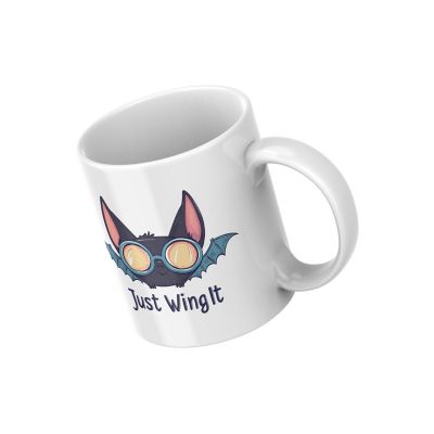 Just Wing It Mug by Dancing Littles Jungle Image 1