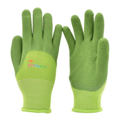 JustForKids Kids Garden Gloves Green Image 1