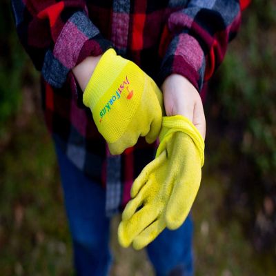 JustForKids Kids Garden Gloves Green Image 2
