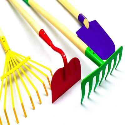 JustForKids Kids Garden Tools Set 4 Pieces Image 1