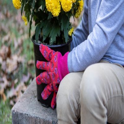 JustForKids Soft Jersey Kids Garden Gloves Image 3
