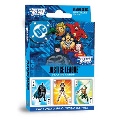 Justice League Playing Cards - 54 Card Deck Image 1