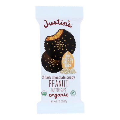 Justin's - Cups Drk/ch Peanut Butter Crisp - Case of 12-1.32 OZ Image 1