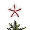 Jute Star Christmas Tree Topper Image 1