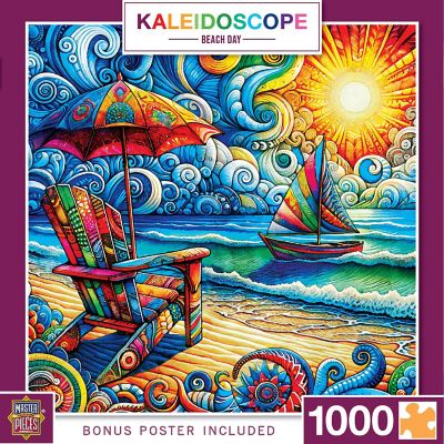 Kaleidoscope - Beach Day 1000 Piece Jigsaw Puzzle Image 1