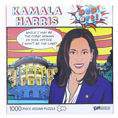 Kamala Harris Pop Art 1000 Piece Jigsaw Puzzle Image 1