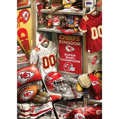 Kansas City Chiefs - Locker Room 500 Piece Jigsaw Puzzle Image 2