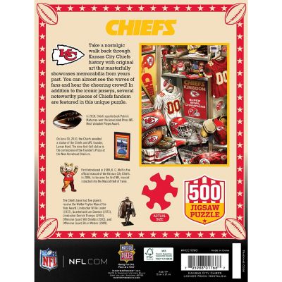 Kansas City Chiefs - Locker Room 500 Piece Jigsaw Puzzle Image 3