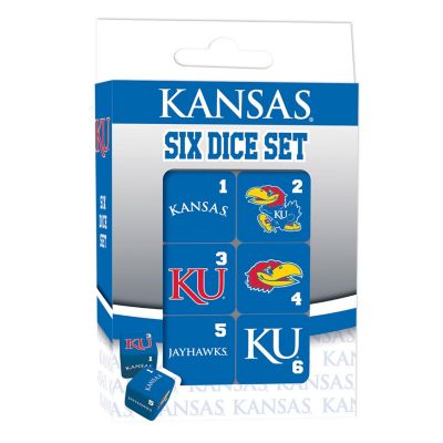 Kansas Jayhawks Dice Set - 19mm Image 1