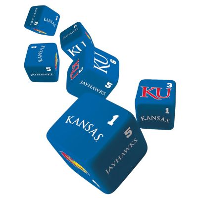 Kansas Jayhawks Dice Set - 19mm Image 2
