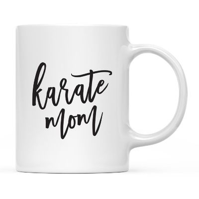 Karate Mom Ceramic Mug Image 2