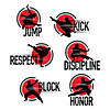 Karate Party Cutouts - 6 Pc. Image 1
