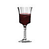 Kaya Collection 11 oz. Clear Crystal Cut Plastic Wine Goblets (48 Goblets) Image 1