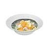 Kaya Collection 12 oz. White Flair Plastic Soup Bowls (180 Bowls) Image 1