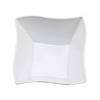 Kaya Collection 14 oz. White Wave Plastic Soup Bowls (120 Bowls) Image 1