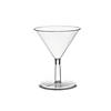 Kaya Collection 2 oz. Clear Plastic Mini Martini Shot Glasses (192 Glasses) Image 1