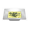 Kaya Collection 5 oz. Clear Square Plastic Dessert Bowls (120 Bowls) Image 1
