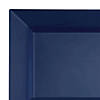 Kaya Collection 6.5" Blue Square Plastic Cake Plates (120 Plates) Image 1