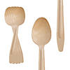 Kaya Collection 6.5" Natural Birch Eco-Friendly Disposable Dinner Spoons (600 Spoons) Image 1