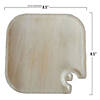 Kaya Collection 8.5" Square Palm Leaf Eco Friendly Disposable Wine Trays (100 Trays) Image 1