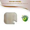 Kaya Collection 8.5" Square Palm Leaf Eco Friendly Disposable Wine Trays (100 Trays) Image 2