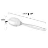 Kaya Collection Clear Disposable Plastic Serving Spoons (150 Spoons) Image 2