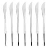 Kaya Collection Shiny Silver Moderno Disposable Plastic Dinner Knives (300 Knives) Image 1