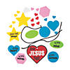Keep Jesus First in Your Heart Craft Kit - Makes 12 Image 1