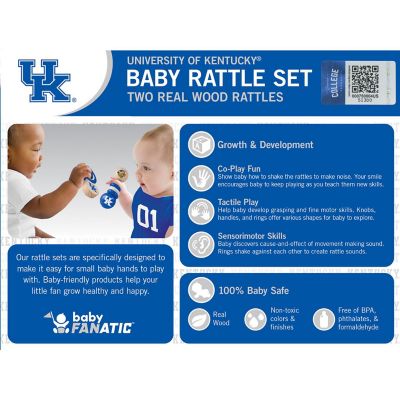 Kentucky Wildcats - Baby Rattles 2-Pack Image 3