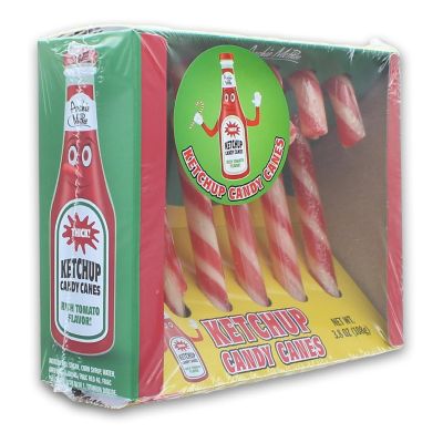 Ketchup Flavored Candy Canes  6 Piece Gift Set Image 1