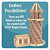 KEVA&lt;sup&gt;&amp;#174;&lt;/sup&gt; Maple: 1000 Plank Set in Wooden Bin Image 2