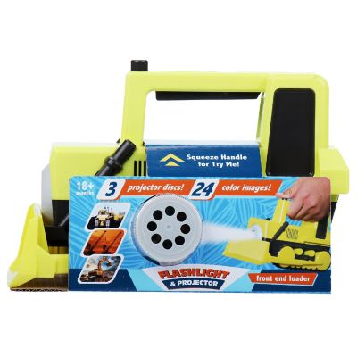 Kid Galaxy: Construction Front End Loader Flashlight &amp; Projector Image 1
