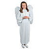 Kid&#8217;s Angel Costume with Wings & Candle - Large/Extra Large Image 1