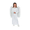 Kid&#8217;s Angel Costume with Wings & Candle - Small/Medium Image 1