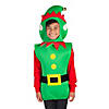 Kid&#8217;s Elf Pullover Costume Image 1