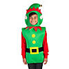 Kid&amp;#8217;s Elf Pullover Costume Image 1