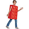 Kid&#8217;s Lego Red Brick Halloween Costume - Small Image 1