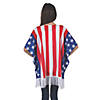 Kid&#8217;s Patriotic Flag Kimono Vest Image 1
