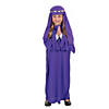 Kid&#8217;s Purple Nativity Hat Image 1