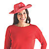 Kid&#8217;s Valentine Print Cowboy Hats - 12 Pc. Image 1