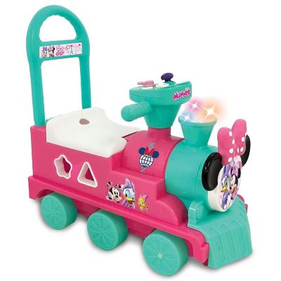 Kiddieland Disney Minnie Mouse Play N' Sort Activity Train Ride-On Image 1