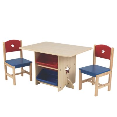 KidKraft Star Table & Chair Set Image 1
