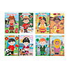 Kids Around the World Mini Sticker Scenes - 12 Pc. Image 1