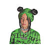 Kids Billie Eilish Double Bun Wig Image 1