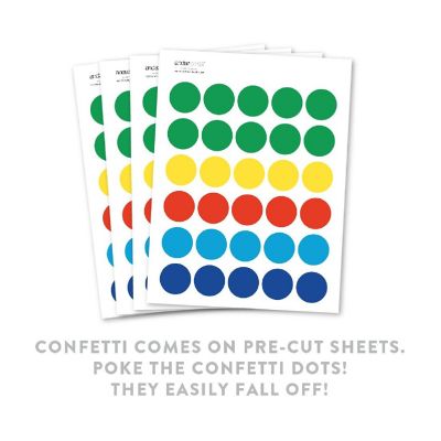Kids Birthday Confetti 180-Pack Image 1