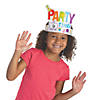 Kid's Birthday Party Crowns - 12 Pc. Image 1