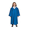 Kids&#8217; Blue Matte Elementary School Graduation Robe Image 1